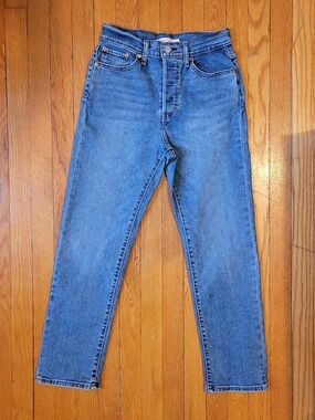 Levi’s Wedgie Straight Jeans Women’s Size 27 High Rise Straight Leg